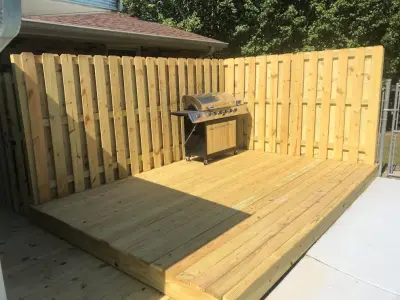 Shadowbox Fencing and Decking — Carpentry & Woodworking project by SFC Carpentry
