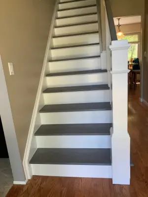 Farmington Hills Stair Renovation — Carpentry & Woodworking project by Multi Drywall & Partition, LLC