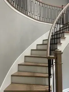 Railing and Stairs in Rochester Hills — Carpentry & Woodworking project by Multi Drywall & Partition, LLC