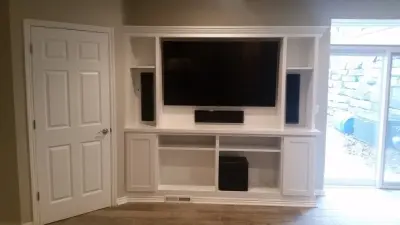 Wolverine Lake Basement Woodworking — Carpentry & Woodworking project by Multi Drywall & Partition, LLC