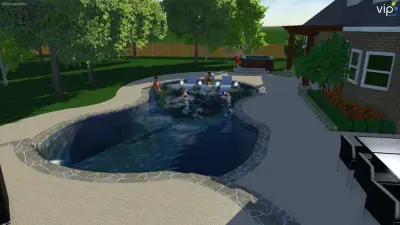 Three-Dimensional Designs by Covenant Pool And Landscape