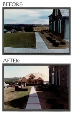 Then and Now by Creative Outdoor Spaces