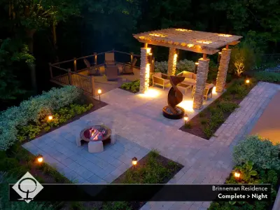 Brinneman Home — Landscape Design project by The Cornerstone Landscape Group