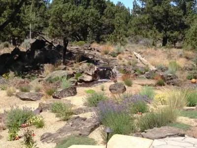Mountain View Cascade by Heart Springs Landscape Design, LLC