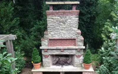 Bespoke Masonry Fireplaces — Landscape Design project by Beasley Landscape Architects
