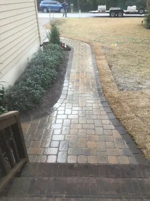Paver Project for Driveway and Walkway by Yardworks, Inc.