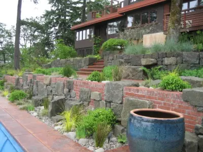 Hillside Haven - A Home — Landscape Design project by Stangeland And Associates