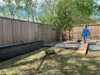 Albans Street Project in West U — Landscape Design project by Holmes Landscape Company