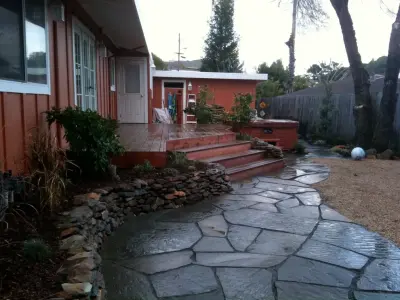 Aquatic Elements, Hot Tubs, and Swimming Areas — Landscape Design project by Gardens & Gables