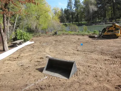 Reflective Pool — Landscape Design project by Heart Springs Landscape Design, LLC