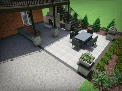 Contemporary Design — Landscape Design project by Vivid Outdoor Design
