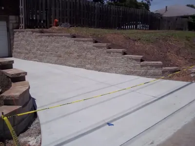Brandi and Dusty's New Driveway by Second Nature Outdoor Living & Landscaping