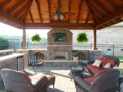 Alfresco Cooking and Entertaining — Landscape Design project by Wildwood Land Design
