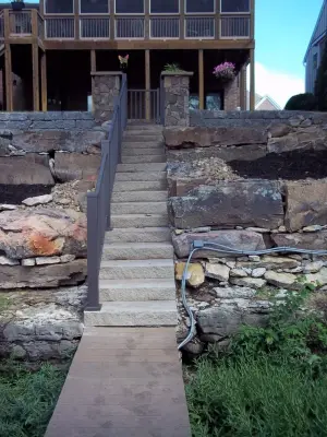 Exterior Steps and Stairs — Landscape Design project by Second Nature Outdoor Living & Landscaping