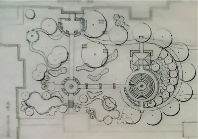 Phipps Studio - Conceptual Plan for Healing Garden at New Jersey Veterans Center by Karl Steinmetz Landscape Architect