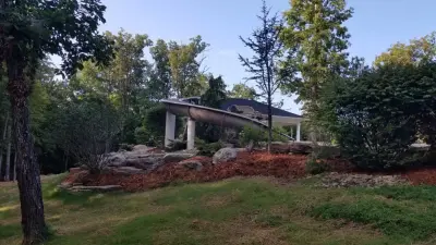 Private Outdoor Retreat by Everman Designs, LLC