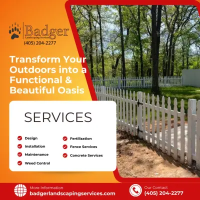 Badger Landscaping Services - Landscape Design in Shawnee, OK