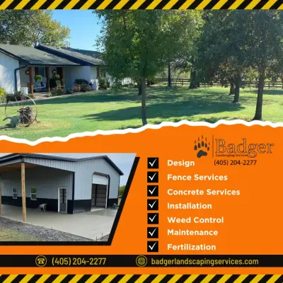 Badger Landscaping Services - Landscape Design in Shawnee, OK