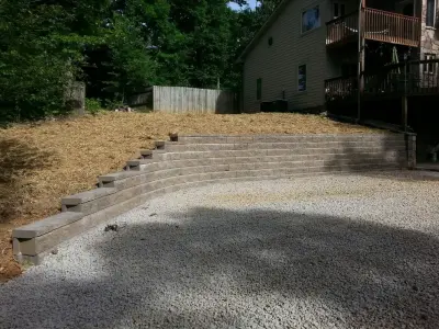 Landscape Barrier — Landscape Design project by Wildwood Land Design