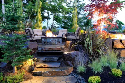 Elements on the Green — Landscape Design project by Alderwood Landscaping Architecture
