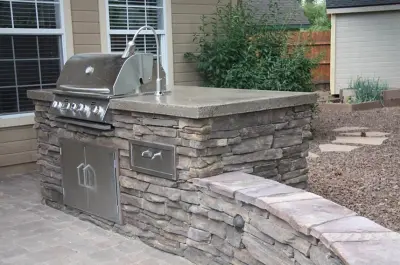 Alfresco Cooking Spaces and Fire Features — Landscape Design project by Agassiz Landscape Group