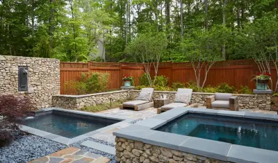 Innovative Design for Limited Spaces — Landscape Design project by David N. Brush Landscape Architecture