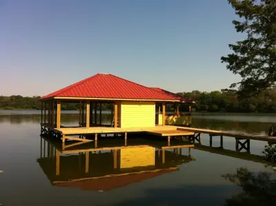 Waterfront Lodge — Landscape Design project by Brawner Design