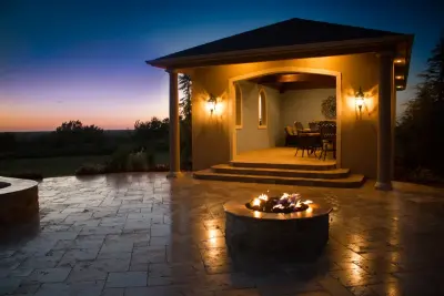 Outdoor Illumination — Landscape Design project by Red Valley Landscape & Construction Inc