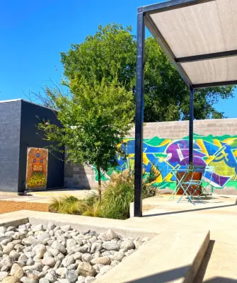 Tennant Street Studio - Landscape Construction in Dallas, TX