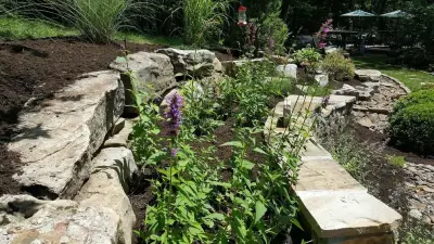 Lodge in the Forest — Landscape Design project by Everman Designs, LLC