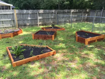 Therapeutic Garden at Coffee Bluff — Landscape Design project by Custom Garden Company
