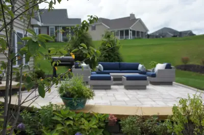Mars, PA Outdoor Entertainment Space by Cedar Creek Design
