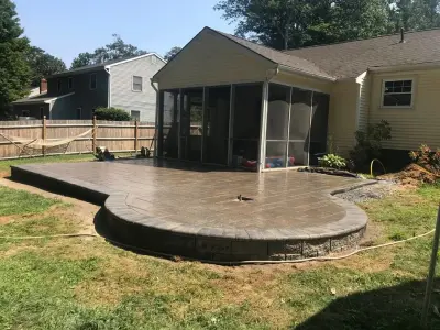 Gas Fire Feature — Landscape Design project by LLS Design Build