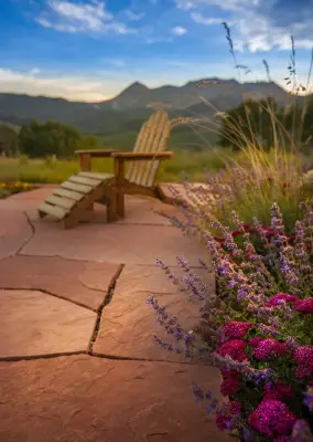Elevated Mountain Lifestyle — Landscape Design project by Grassroots Landscape Design, LLC