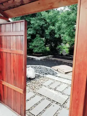Zen Garden — Landscape Design project by Everman Designs, LLC