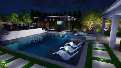 Klinka - Gilbert Arizona — Landscape Design project by Backyard Oasis Design Studio, LLC