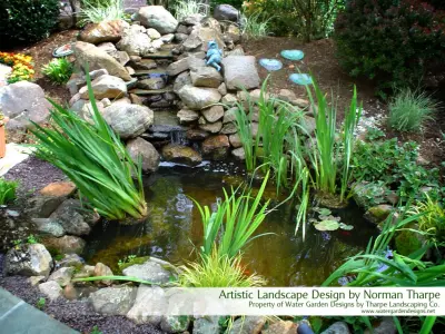 Water Garden Designs By Tharpe Landscaping Co. - Landscape Construction in Virginia, IL