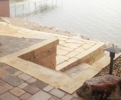 Private Residence on Lake Front in Twin Lakes, Iowa — Landscape Design project by Stony Creek Landscapes