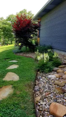 Contemporary Country Home — Landscape Design project by Everman Designs, LLC