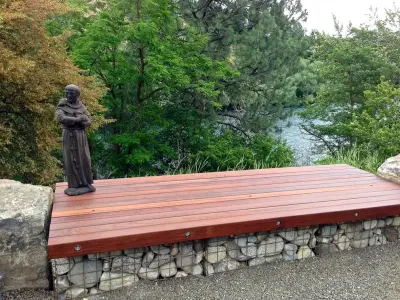 Garden with a River View — Landscape Design project by Barbara Safranek Landscape Design