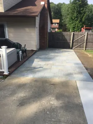 Expanded Pool Deck and New Concrete Paver Patio — Landscape Design project by Arborcare Landscape Services & Products, LLC.