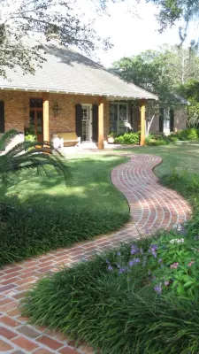 New Iberia Classic Southern Pool and Landscape — Landscape Design project by Viator & Associates Inc