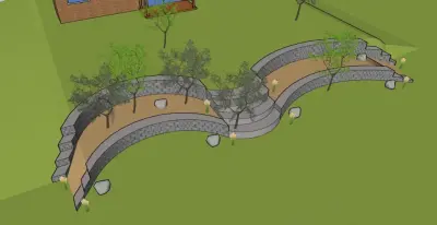 Three-Dimensional Visualizations — Landscape Design project by Creative Spaces Llc