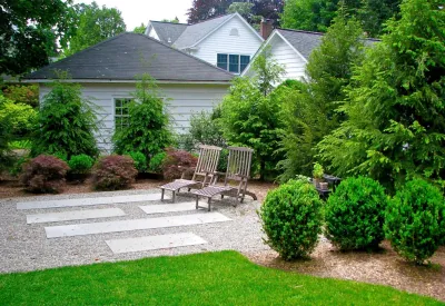 Christine Krause Design Studio - Outdoor Lighting Installation in Salisbury, CT