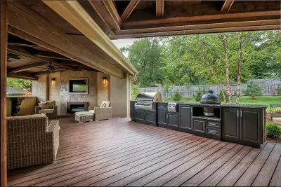 Sheltered Outdoor Cooking Spaces — Landscape Design project by Fire It Up Grills & Hearths