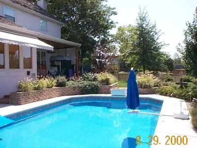 Overland Park Swimming Pool — Landscape Design project by Creative Outdoor Spaces