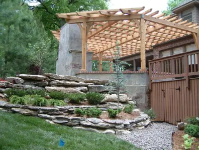 Tulsa OK Pergola Construction — Landscape Design project by Alpine Construction & Design, LLC