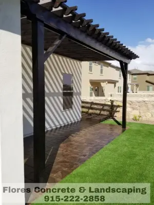 Flores Concrete & Landscaping - Patio Design & Installation in El Paso, TX