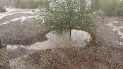 Rainwater Collection — Landscape Design project by Living Rooms Landscape Design