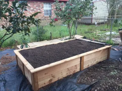 Installation of New Raised Beds — Landscape Design project by Custom Garden Company